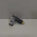 Adjustable Hand Shower Head Bracket Brass Shower Elbow Base Bidet Sprayer Support Bracket Bathroom Wall Mount Shower Head Holder(Black with Outlet)