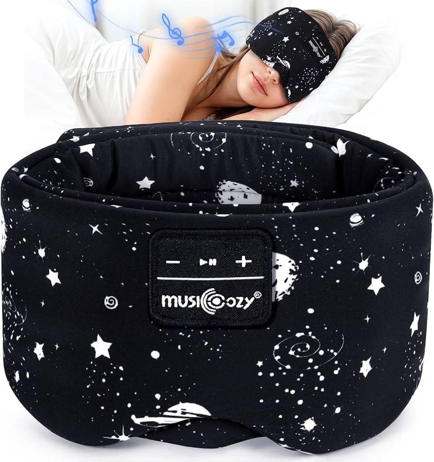 MUSICOZY Sleep Headphones Bluetooth Headband Headphones for Sleeping