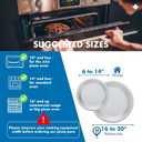 Norjac 9 Inch Pie Pan, 3 Pack, 1.25 Inch Deep, Round Aluminum Baking Pans for Oven, Rust-Free, Durable, Made in Canada