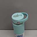 OISIZ 18oz Kids Water Bottle with Straw Lid, Vacuum Insulated Water Bottle Stainless Steel Bottles for Kids for School, Leakproof Water cups, BPA Free and Keep Cold for 24 Hours,Easy to Clean (Mint Green)