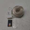 echosari 53Ft Rope Lights Outdoor Battery Operated, 160 LED Rope String Lights Colors Changing with Remote Timer Waterproof Rope Lights for Patio Garden Camping Decoration