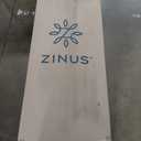 ZINUS 12 Inch King Green Tea Memory Foam Mattress [New Version], Fiberglass free, Medium Firm Feel, Zoned Pressure Relief, Certified Safe Foams & Fabric, Mattress in A Box (White)