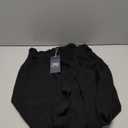 IWOLLENCE Women's Wide Leg Pants with Pockets High Waist Adjustable Knot Loose Casual Trousers Business Work Casual Pants (Medium, 01 Pitch-black)