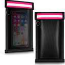 ocuvaep Faraday Bags for Phones and Car Keys (2 Pack), Military Grade Signal Blocking Bag Blocks 5G, WiFi, GPS, RFID & Bluetooth, Anti-Theft Protection for Phones & Digital Privacy (Pink)