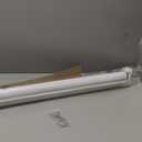 LazBlinds No Drill Blinds for Indoor Windows, Blackout Roller Shades, Cordless Window Blackout Blinds, Thermal Insulated Fabric UV Protection for Home and Office, 35.5" W x 72" H, White