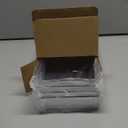 6 Pack Large Clear Plastic Drawer Organizer Trays, Acrylic Kitchen Drawer Organization and Storage Dividers, Non-Slip Storage Bins for Makeup, Kitchen Utensils, Bathroom, Jewelries and Office Desk