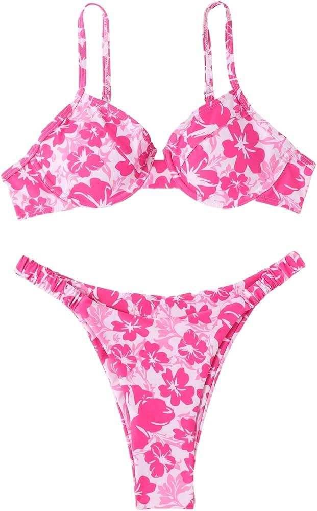 Pink Swimming Suits S No Brand