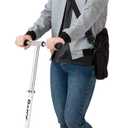 Razor A6 Kick Scooter for Kids Ages 8+ - Extra-Tall Handlebars & Longer Deck, 10" Urethane Wheels, Aluminum Frame, Anti-Rattle Technology, for Riders Up to 220 lbs
