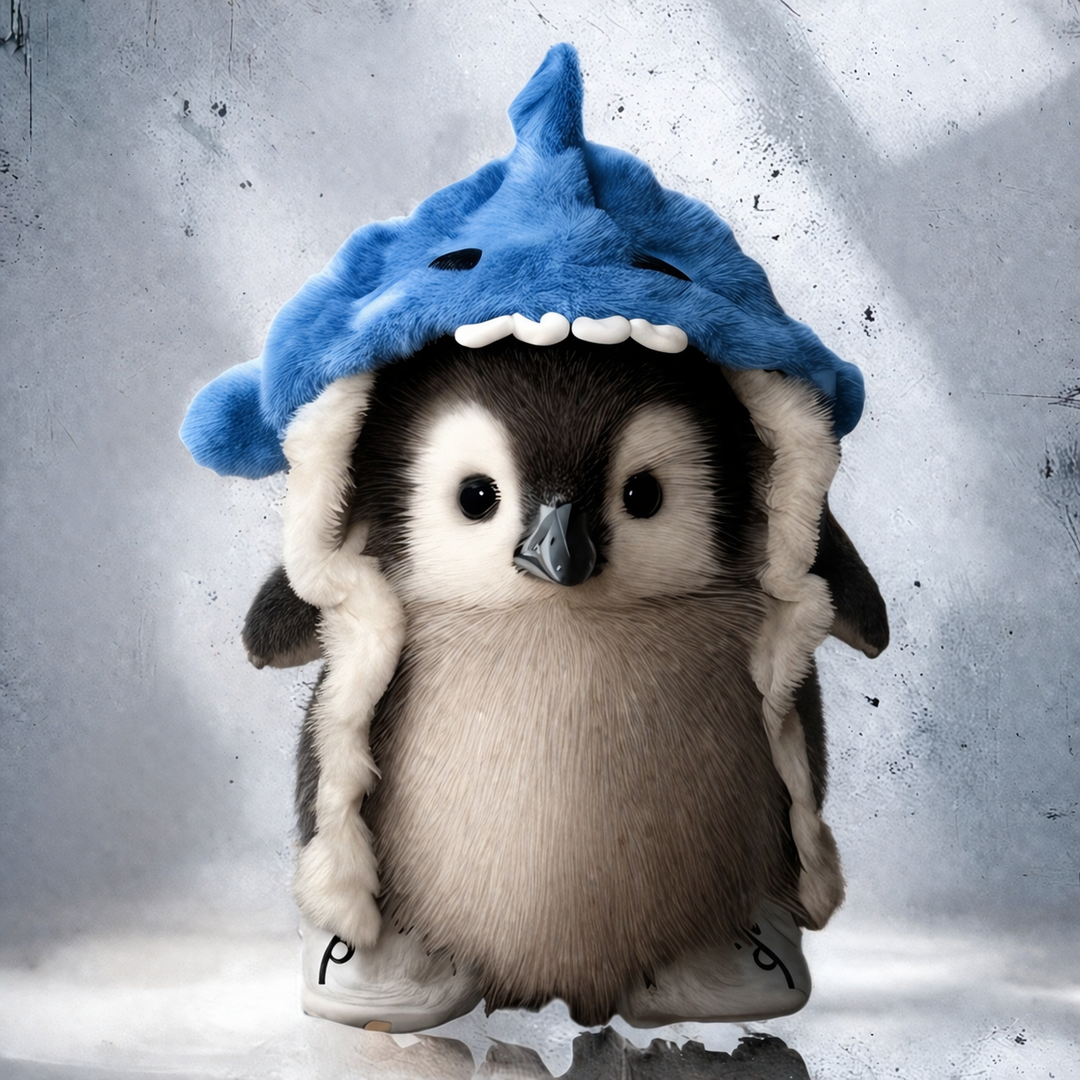 Super Realistic Plush Penguin Decor 2025 New Real Penguin Stuffed Animal Interactive Gifts Penguin Figurines Statue Soft Cute Stuffy Live Animal Penguin Stuff Pets Plushies Figures (1PC)