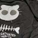 BOMBAXCEIBA Cat Dog Pet Carrier Sweater Puppy Kitten Pouch Hoodies Kitty Carrying Kangaroo Sweatshirt (Black,M)