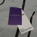 Mens Lightweight Waterproof Jacket Windproof Rain Hooded jackets for Running Hiking Cycling Travel (3X-Large, Light Gray)