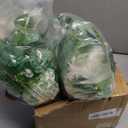 Dolicer 2Pcs 13Ft Artificial Eucalyptus Garlands with Flowers - 8 Roses, Faux Floral Greenery Garlands Fake Flowers Vines for Wedding Table Centerpieces Arch Party Ceremony Backdrop Decor (White)