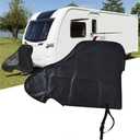 PVC Hitch Cover Anti Hitch Cover Trailer Towing Ball Coupling Lock Covers for RV Trailer