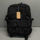 RAINSMORE Camera Bag Backpack for DSLR/SLR/Mirrorless Camera Bags for Photographers 15.6 Inch Waterproof Tactical Photography Case with Rain Cover & Tripod Holder, Black