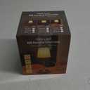 Cordless Touch Table Lamp for Bedroom, 5200mAh Rechargeable Battery Operated Nightstand Light with Fabric Shade, Stepless Dimming 2700K Desk Lamp for Bedside/Reading/Home Office, Antique Brass (Pleated)