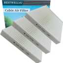 3 Pack White BW182 Cabin air filter for Civic,CR-V,CR-Z,Fit,HR-V,Insight,Replace CF11182,CP182,80292-TF0-G01