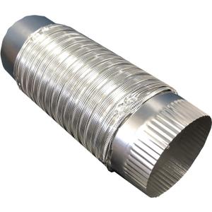 Speedi-Products EX-AFP 424 4-Inch x 2-Foot Semi-Rigid Push-Fit Duct, Silver