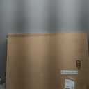 VIZ-PRO Magnetic Whiteboard Easel Black, 36 x 24 Inches, Portable Dry Erase Board Height Adjustable for School Office and Home