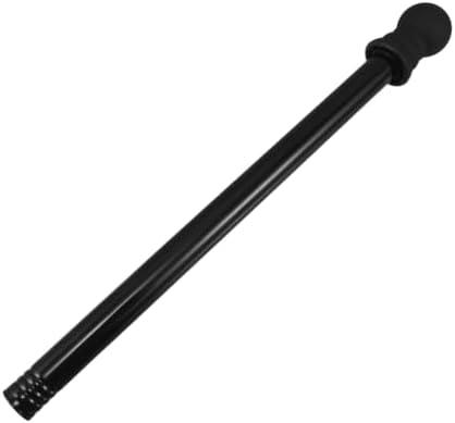 Didiseaon 1 Set Flagpole Hardware Extension Rod Fits 1" Flagpole, Black | Flagpole Mast Extension with Topper, Threaded Flagpole Extension Hardware, Extendable Flag Pole
