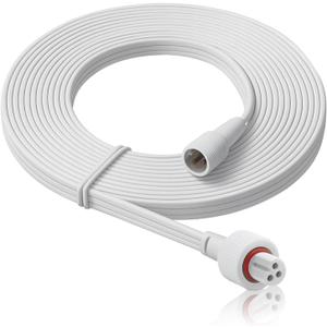 19.6FT Extension Cable for Govee Permanent Outdoor Lights, IP68 Waterproof 3-Pin Power Cord, Compatible with H705A H705B H705C H706A H706B H706C, Outdoor Dots String Light Extension Wire