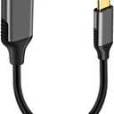 USB C to DisplayPort Adapter, 18cm Thunderbolt 3 to Female DP1.4 Adapter Cable (3840x2160@60Hz),Compatible with MacBook Pro, iMac, Dell XPS, Alienware, Razer Blade, Oculus Rift S etc