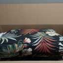 Arden Outdoor Adirondack or Rocking Chair Cushion, 20 x 17, Rain-Proof, Fade Resistant 17 x 20, Simone Black Tropical