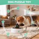 Interactive Dog Puzzle Toys & Treat Dispensing Slow Feeder - Dog Enrichment Toys for IQ Training, Mental Stimulating Toys for Healthy Digestion, Easy to Clean & Anti-Slip Design