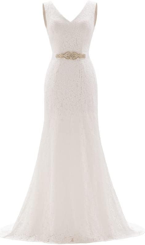 Women's Lace Mermaid Bridal Wedding Dresses (2)