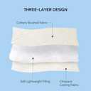 Cooling Comforter Full/Queen Size - Lightweight Summer Comforter for Hot Sleepers and Night Sweats, Q-Max 0.45 with Japanese Arc-Chill Cold Tech Fabric, Cooling Blanket Grey