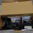 Solar Lights Outdoor, 3 Head Solar Motion Lights Outdoor with 2500LM High Brightness, Built-in Bigger Tempered Glass Solar Panel, Sensitive PIR Motion Inductor(3-Pack)