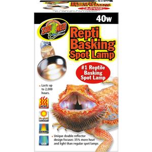 Zoo Med Repti Basking Spot Lamps 40 Watts, 2pk