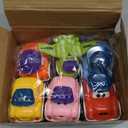 12 Pcs Pull Back Cars Set Toys for 1 2 3 Year Toddlers, Baby Car Toys for 12-18 Months, Construction Vehicle Racing Car Set, Baby Toys for 1 2 Year Old Boy, 1st Birthday Gift for 1 2 3 Year Old Boys