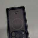 CANSHN Magnetic Compatible with iPhone 17 Pro Case, Upgraded [Full Camera Protection] [Compatible with Magsafe] [Translucent Matte] Shockproof Protective Phone Cover 6.3 Inch - Deep Blue