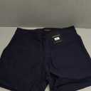 GINGTTO Mens Slim Fit Shorts 7" Inseam Skinny Chino Short Tapered Leg Stretch, Size 32