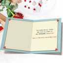 6 x Valentines Cards for Daughter | Funny Daughter Valentines Cards Gifts from Dad Mom Parent with Printed Message Inside