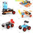 STEM Kits for Kids Crafts 6-8 8-12, Boys Gifts Toys for 6 7 8 Year Old Boy Birthday Gift Ideas, STEM Toys Crafts 6+ 7+ yr, Robotics Science Kits Activities Robot Building Age 8-10 9 10 11 12 13 14