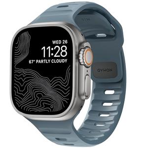 Nomad Sport Band - 45mm | Marine Blue Apple watch ultra 1-3 bands, Designed to give your Apple Watch a modern and athletic look for intense workouts and everyday wear, Compatible with New Series 11, Ultra 1-3, Series 1-10, and SE