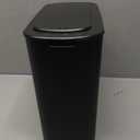 TIPGO Automatic Motion Sensor Bathroom Trash Can with Lid, 2.6 Gallon Touchless Trash Bin, Smart Garbage Can Plastic Slim Wastebasket for Bedroom, Office, Dorm (Black)