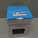 Microphone Isolation Shield, Foldable Mic Shield with Triple Sound Insulation, Reflection Filter with 3/8" and 5/8" Mic Threaded Mount