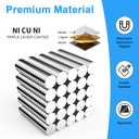 3D Print Magnets, Caturledas 400 Pack 8x2mm Small Round Magnetic Rare Earth Neodymium Magnet, Silver