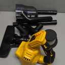 Cordless Vacuum Cleaner for Dewalt 20V Battery, 5 in 1 Handheld Vacuum Cleaner with Washable HEPA Filter50CFM 100AW Cordless Vacuum for Floor, Carpet, Car Furniture (Tool Only) (Yellow) (Yellow)