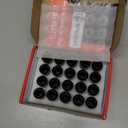 Sposuit M14x1.5 Lug Nuts - Replacement for 2019-2024 Jeep Gladiator, 2011-2024 Grand Cherokee, 2018-2024 Jeep Wrangler - Aftermarket Closed End Black Lug Nut(20 Pcs)