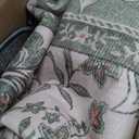 GarveeHome Provence Sage Green 6x9 Area Rugs, Botanical Grove Vintage Cottagecore NonSlip Washable Rug for Living Room Bedroom Nursery Kitchen LowPile Retro Large Carpet