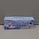 9 Pack Build a Snowman Kit Snowman Crafts for Kids,Modeling Clay Snowman DIY Kit, Christmas Stocking Stuffers for Kids,Christmas Crafts Xmas Gift