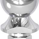 BIG RED ATRLY2019R Torin Trailer Hitch Ball, 2 Inch Diameter, 1.75 Ton (3,500 lbs), 3/4 x 1-3/4-Inch Shank, White