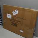 Tempered Glass Cutting Board for Kitchen, Black Cutting Board for Countertop, Dishwasher Safe, Scratch Resistant, Heat Resistant, Shatter Resistant (24"x18")