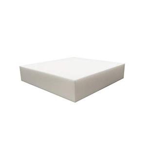 FoamRush 5" x 24" x 27" Upholstery Foam High Density Firm Soft Support (Chair Cushion Square Foam for Dining Chairs, Wheelchair Seat Cushion Replacement), Grey