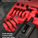 DAYUAN 13 pcs Motorcycle Chain Breaker Set, Chain Removal Tool Chain Cutter and Riveter Kit for Cam and 35 to 630 Chains