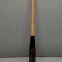 34" Pro Maple Flat Half Paddle Training Baseball & Softball Bat in Size: 34" / Weight: 25 oz/Flat: 3" for Adult & Professional Players in Natural Wood & Black Barrel by Player Sports Goods LLC