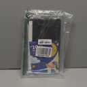 42" W x 60" L 100% Portable Blackout Curtains, Total Darkness No-Drill Black Out Window Cover,Temporary Blackout Shades with Hook & Loop Tape, for Bedroom, Nursery, Dorm, Travel (Black)